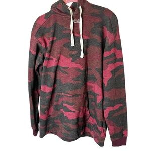 Pink Bling‎ Victoria Secret Hoodie Women S Maroon Sherpa Campus